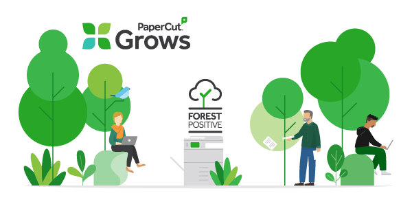 PaperCut Grows Forest Positive initiative