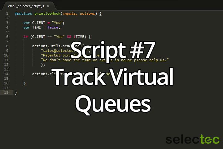 track virtual queues