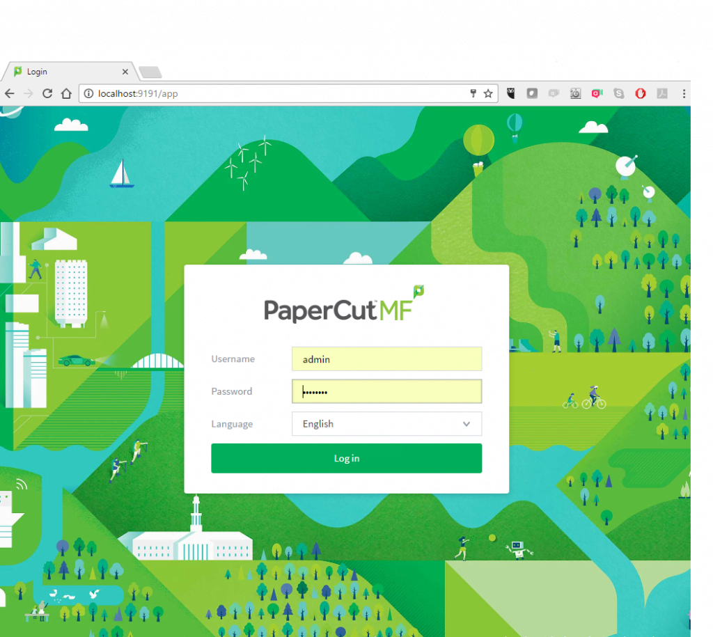 Papercut Admin Login Browser Select Technology Ltd