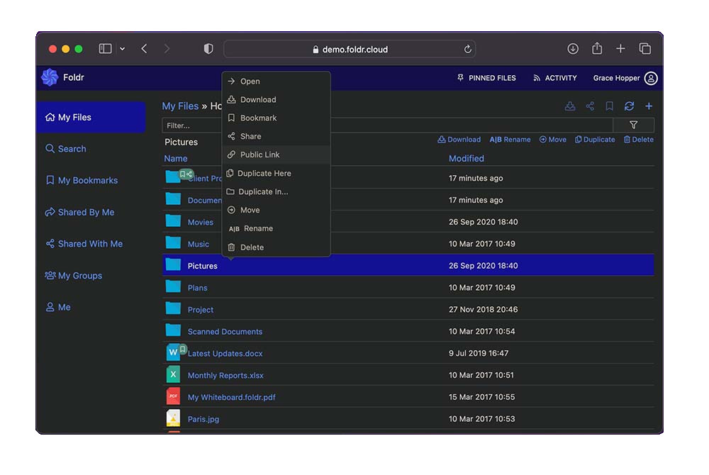 Mac File View